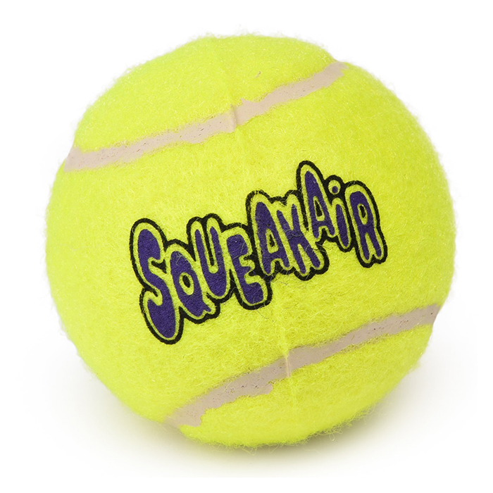Игрушка для собак KONG SqueakAir Теннисный мяч средний 6 см, 1 шт