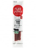 Японская мраморная говядина в виде супер-длинных колбасок  для активного роста костей и укрепления суставов Pure Japan, 45 гр