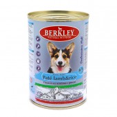 Консервы Berkley для собак №5 "Паштет из ягнёнка с рисом"