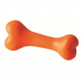 Игрушка косточка из литой резины ROGZ оранжевая