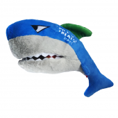 Игрушка для собак GIGWI Акула с пищалкой с нишей под лакомство (75524)