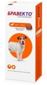 Жевательная таблетка Бравекто для собак 4,5-10 кг (КИТАЙ)