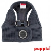 Шлейка-жилет для собак PUPPIA Soft Vest серая