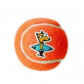 Игрушка мяч из литой резины ROGZ  Молекула оранжевый
