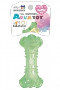 Игрушка Dental Toy для формирования прикуса и усиления зубов в форме кости, зеленая