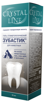 Гель стоматологический ЗУБАСТИК Crystal Line 30мл