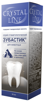 Спрей стоматологический ЗУБАСТИК Crystal Line 30мл
