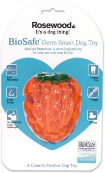 Игрушка для собак Rosewood BioSafe Fruits Toy Малина, 11см