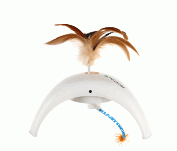 Игрушка для кошек GIGWI PETDROID Feather Spinner интерактивная (75312)