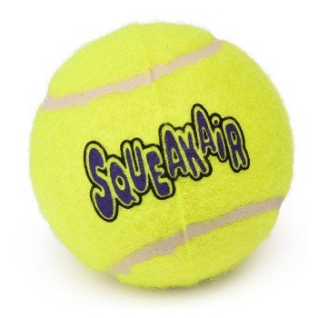 Игрушка для собак KONG SqueakAir Теннисный мяч средний 6 см, 1 шт