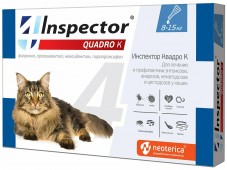 Инспектор Quadro К  для кошек 8-15 кг