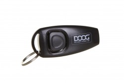 Кликер+свисток для дрессировки собак DOOG черный (Австралия)