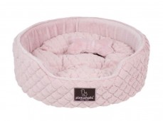 Лежак круглый с косточкой PINKAHOLIC "Arctic Bed", розовый