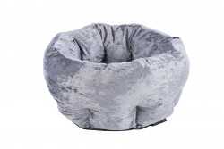 Лежак для животных SCRUFFS "Velvet", серый