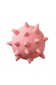 Латексная игрушка для собак в форме мяча с шипам
