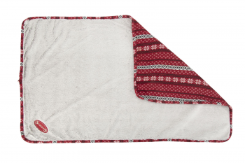 Одеяло для животных с игрушкойSCRUFFS , бело-красное		