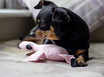 Эко-игрушка для собак мягкая ROSEWOOD "Фламинго" розовая