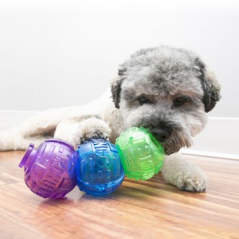 Игрушка для собак KONG Lock-It Мячи для лакомств S 3 шт