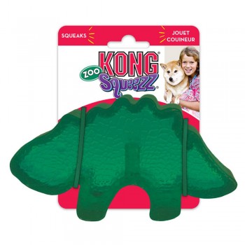 Игрушка для собак KONG Squeezz ZOO Крокодил