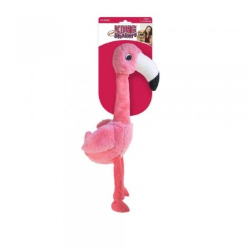 Игрушка для собак мягкая Kong Shakers Фламинго, 32 см